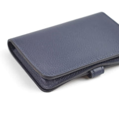 Hermes Dogon Card Holder Evercolor 27 Blue Nuit 2021