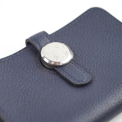 Hermes Dogon Card Holder Evercolor 27 Blue Nuit 2021