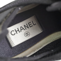 Chanel Low Top Trainer CC Triple Black Size 39