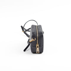 Prada Mini Saffiano Camera Bag Black