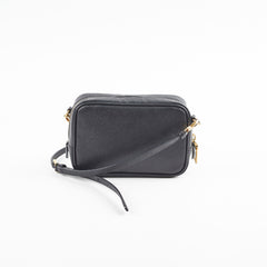 Prada Mini Saffiano Camera Bag Black