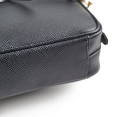 Prada Mini Saffiano Camera Bag Black