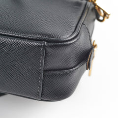 Prada Mini Saffiano Camera Bag Black