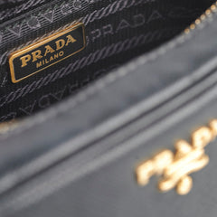 Prada Mini Saffiano Camera Bag Black