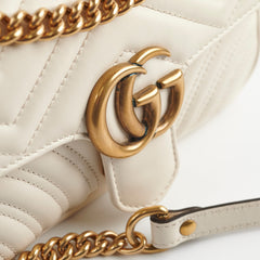 Gucci GG Marmont Matelassé Mini Cream