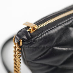 Saint Laurent Mini Quilted Leather Bag Black