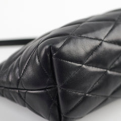 Saint Laurent Mini Quilted Leather Bag Black