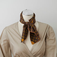 Louis Vuitton Silk Scarf Monogram