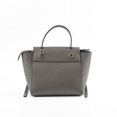 Celine Nano Grained Calfskin Belt Bag Dark Grey