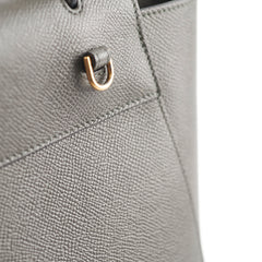 Celine Nano Grained Calfskin Belt Bag Dark Grey