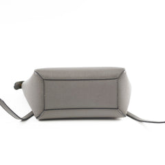 Celine Nano Grained Calfskin Belt Bag Dark Grey