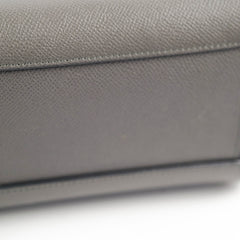 Celine Nano Grained Calfskin Belt Bag Dark Grey