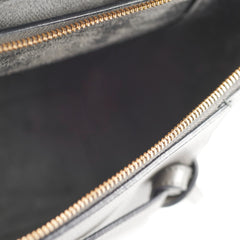 Celine Nano Grained Calfskin Belt Bag Dark Grey