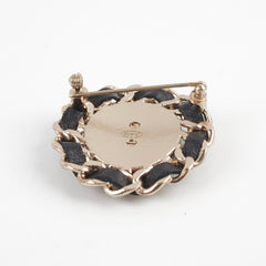 Chanel Brooch Black