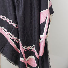 Louis Vuitton Monogram Shawl Black