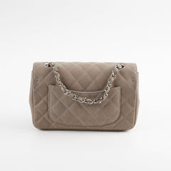 Chanel Mini Rectangular Grey Caviar