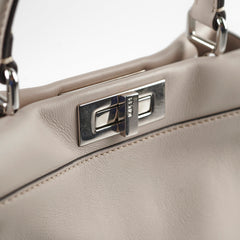 Fendi Peekaboo Calfskin Medium Two-way Grey