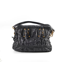 Prada Nappa Gauffre Nero Black