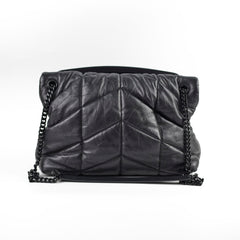 Saint Laurent Medium Puffer Bag Black