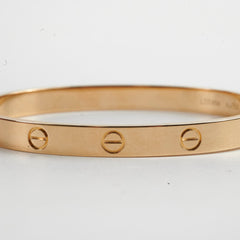 Cartier Love Cartier Size 17 Yellow Gold 2020