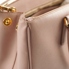 Prada Galleria Saffiano Leather Tote Pink