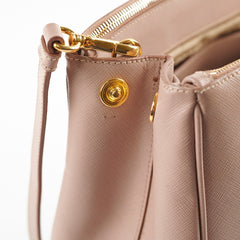 Prada Galleria Saffiano Leather Tote Pink