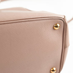 Prada Galleria Saffiano Leather Tote Pink