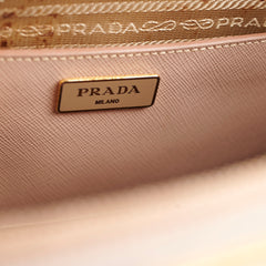 Prada Galleria Saffiano Leather Tote Pink