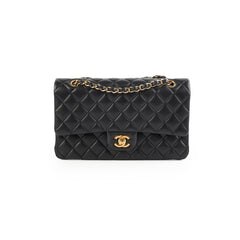 Chanel Classic Flap M/L Lambskin Black Bag