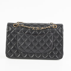 Chanel Classic Flap M/L Lambskin Black Bag