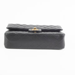 Chanel Classic Flap M/L Lambskin Black Bag