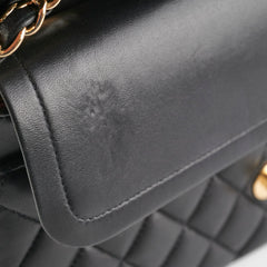 Chanel Classic Flap M/L Lambskin Black Bag