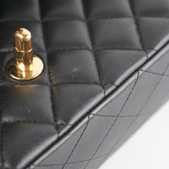 Chanel Classic Flap M/L Lambskin Black Bag