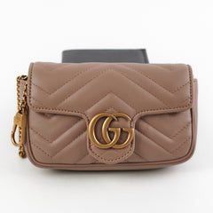 Gucci Super Marmont Pink Crossbody Bag