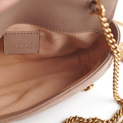 Gucci Super Marmont Pink Crossbody Bag