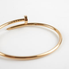 Cartier  JUC Juste Un Clou Bracelet Yellow Gold Size 16