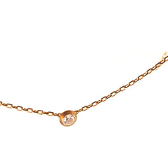 Cartier Yellow Gold Small Diamond Necklace