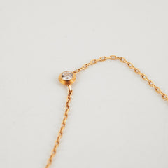 Cartier Yellow Gold Small Diamond Necklace