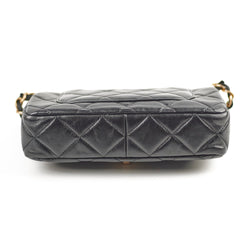 Chanel Seasonal Flap Black Microchip