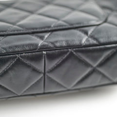 Chanel Seasonal Flap Black Microchip