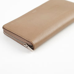 Celine Long Wallet Dark Beige