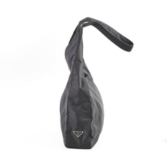 Prada Nylon Shoulder Bag Black