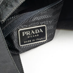 Prada Nylon Shoulder Bag Black