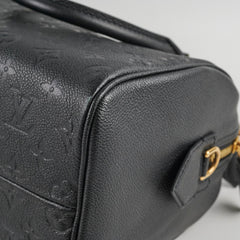 Louis Vuitton Speedy 25 Monogram Empreinte Leather Black