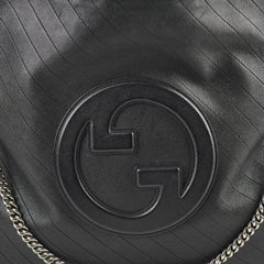 Gucci Soft Leather Large Tote Black