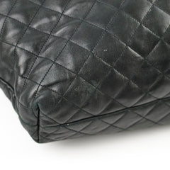 Saint Laurent Maxi Shopping Bag Quilted Lambskin Black