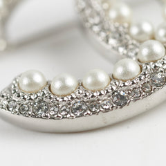 Chanel CC Pearl Brooch