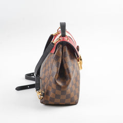 Louis Vuitton Clapton Backpack Damier Ebene Pink