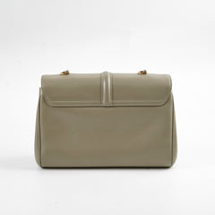 Celine Small 16 Satinated Calfskin Bag Green Clay