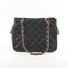 Chanel Black PST Petite Timeless Tote